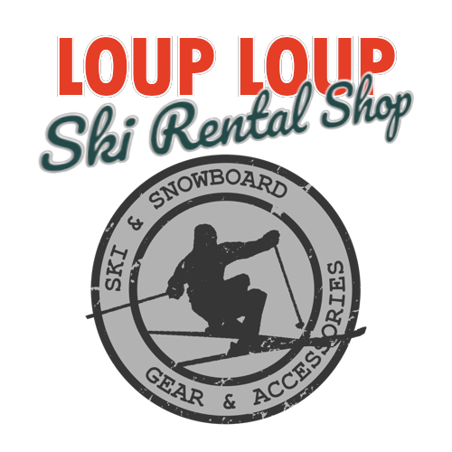 Loup Loup Ski Rental Shop Logo